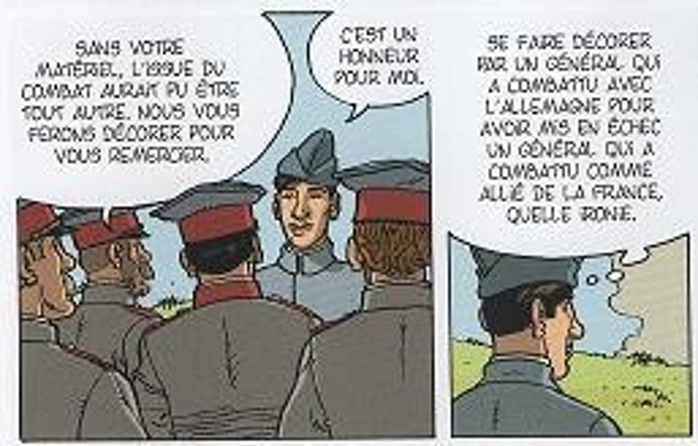 Extraits de la BD "Charles de Gaulle" de Jean-Yves Le Naour et Claude Plumail